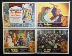Ali Baba and the Forty Thieves (R1948) - Original Lobby Card Set Movie Poster
