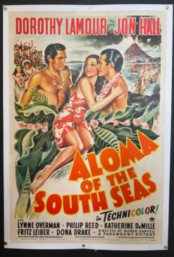Aloma Of the South Seas (1941) - Original One Sheet Movie Poster