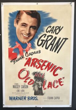 Arsenic and Old Lace (1944) - Original One Sheet Movie Poster