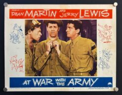 At War With the Army (1951) - Original Lobby Card Movie Poster