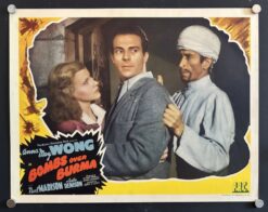 Bombs Over Burma (1942) - Original Lobby Card Movie Poster