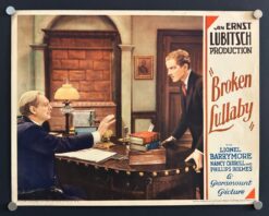 Broken Lullaby (1932) - Original Lobby Card Movie Poster