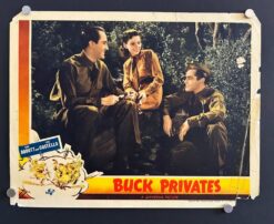 Buck Privates (1941) - Original Lobby Card Movie Poster