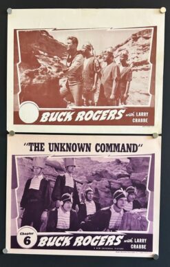 Buck Rogers, The Unknown Command (1939) - Original Lobby Cards Movie Poster