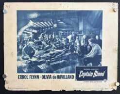 Captain Blood (R1951) - Original Lobby Card Movie Poster
