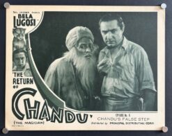 Return Of Chandu, The Magician (1934) - Episode 6 Chandu's False Step Original Lobby Card Movie Poster