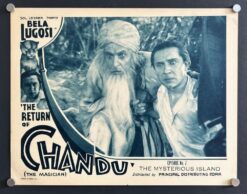 Return Of Chandu, The Magician (1934) - Episode 7 The Mysterious Island Original Lobby Card Movie Poster