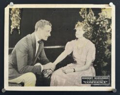 Confidence (1922) - Original Lobby Card Movie Poster