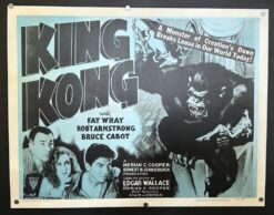 King Kong (R1952) - Original Half Sheet Movie Poster