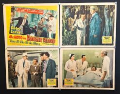 Mr. Moto In Danger Island (1939) - Original Lobby Card Set Movie Poster