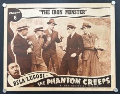 The Phantom Creeps, Chapter 6 The Iron Master (1939) - Original Lobby Card Movie Poster