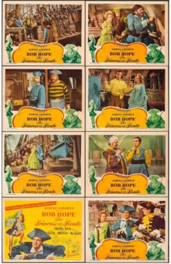 Princess and the Pirate (1944) - Original Lobby Card Set Movie Poster