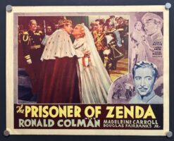 Prisoner Of Zenda (1937) - Original Lobby Card Movie Poster