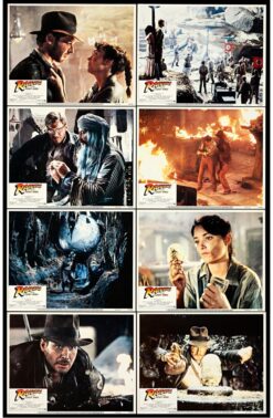 Raiders Of the Lost Ark (1981) - Original Lobby Card Set Movie Poster