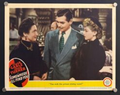 Somewhere I'll Find You (1942) - Original Lobby Card Movie Poster