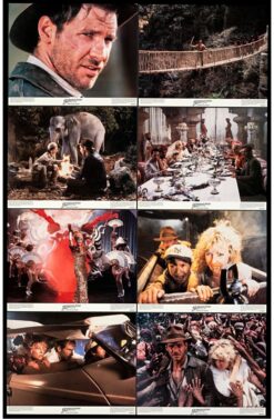 Indiana Jones and the Temple Of Doom (1984) - Original Lobby Card Set Movie Poster