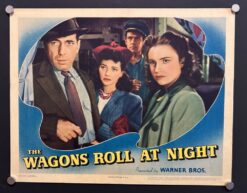 The Wagons Roll At Night (1941) - Original Lobby Card Movie Poster