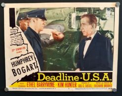 Deadline U.S.A. (1952) - Original Lobby Card Movie Poster