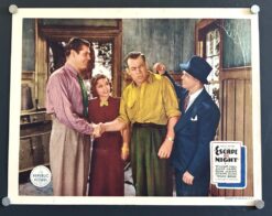 Escape By Night (1937) - Original Lobby Card Movie Poster