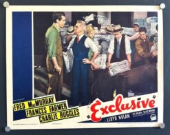 Exclusive (1937) - Original Lobby Card Movie Poster