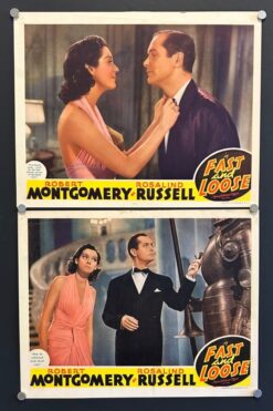 Fast and Loose (1939) - Original Lobby Card Movie Poster