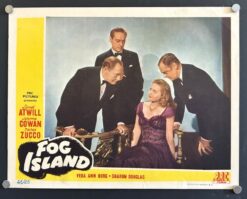Fog Island (1945) - Original Lobby Card Movie Poster