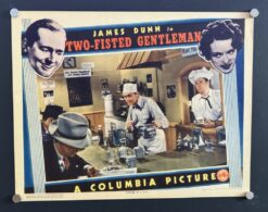 Two Fisted Gentlemen (1936) - Original Lobby Card Movie Poster