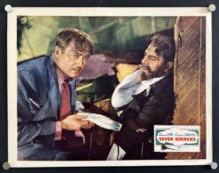 Seven Sinners (1936) - Original Lobby Card Movie Poster