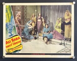 Alibaba and The Forty Thieves (1944) - Original Lobby Card Movie Poster