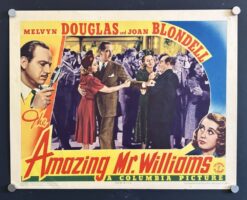 The Amazing Mr. Williams (1939) - Original Lobby Card Movie Poster