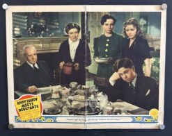 Andy Hardy Meets Debutante (1940) - Original Lobby Card Movie Poster