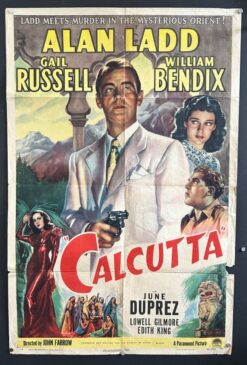 Calcutta (1946) - Original One Sheet Movie Poster