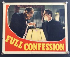 Full Confession (1939) - Original Lobby Card Movie Poster