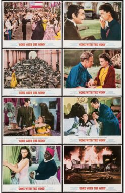 Gone With the Wind (R1968) - Original Lobby Card Set Movie Poster