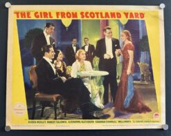 The Girl From Scotland Yard (1937) - Original Lobby Card Movie Poster
