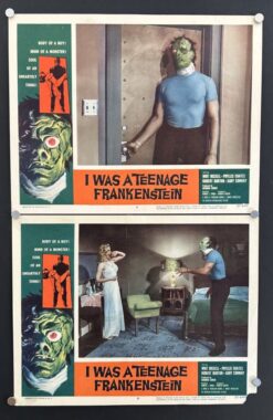 I Was A Teenage Frankenstein (1957) - Original Lobby Card Movie Poster