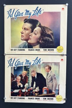I'd Give My Life (1936) - Original Lobby Cards Movie Poster
