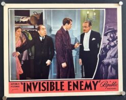 Invisible Enemy (1938) - Original Lobby Card Movie Poster