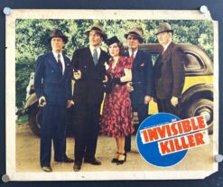 The Invisible Killer (1939) - Original Lobby Card Movie Poster