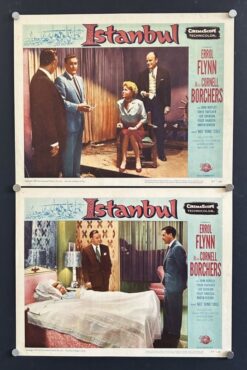 Istanbul (1957) - Original Lobby Cards Movie Poster