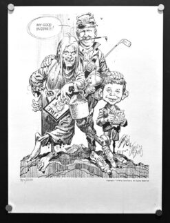 Jack Davis Signed/Numbered Print (1978) - Original My Good Buddies