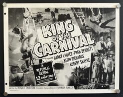 King Of the Carnival (1955) - Original Title Lobby Card Movie Poster