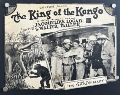 King Of the Kongo (1929) - Original Lobby Card Movie Poster
