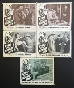 King Of the Rocket Men (1949) - Original Lobby Cards Movie Poster