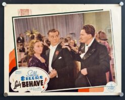 Lady Behave (1937) - Original Lobby Card Movie Poster