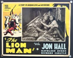 The Lion Man (1936) - Original Lobby Card Movie Poster