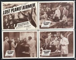 Lost Planet Airmen (1951) - Original Lobby Cards Movie Poster