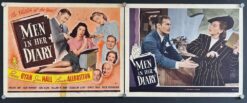 Men In Her Diary (1945) - Original Lobby Cards Movie Poster