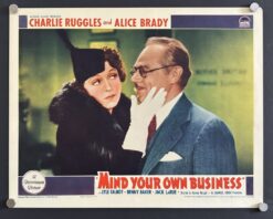 Mind Your Own Business (1936) - Original Lobby Card Movie Poster