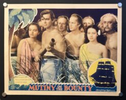 Mutiny On the Bounty (1942) - Original Lobby Card Movie Poster